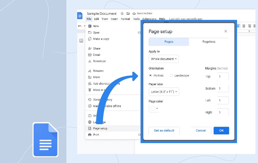 How To Change Margins in Google Docs 11